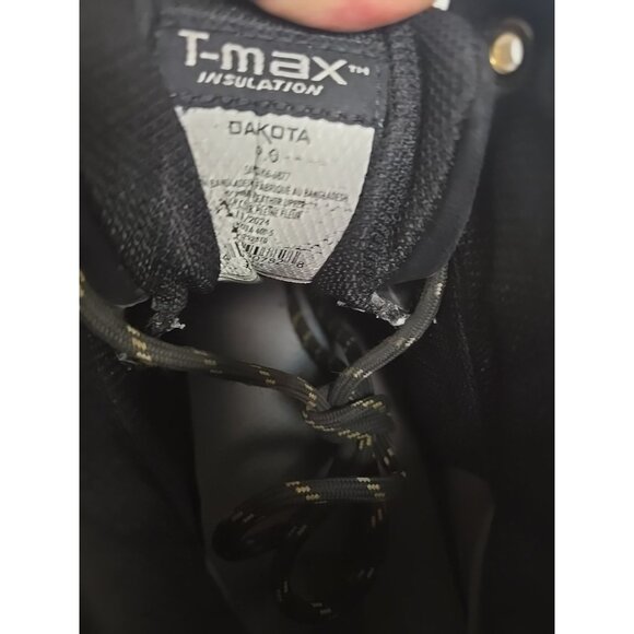 DAKOTA Men's 6'' 877 STEEL TOE STEEL PLATE Work Boots Black Size 9M - Picture 4 of 7